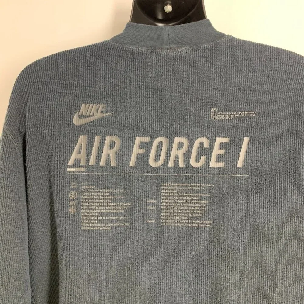 Nike Sportswear Men's Air Force‎ 1 Long Sleeve Pullover Sweatshirt Size XXL